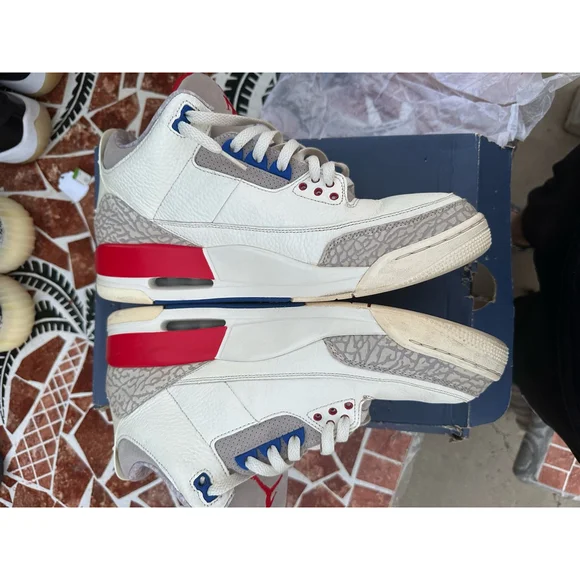 Men's Jordan Air Jordan 3 Retro international flight Size 12 - Picture 3 of 7